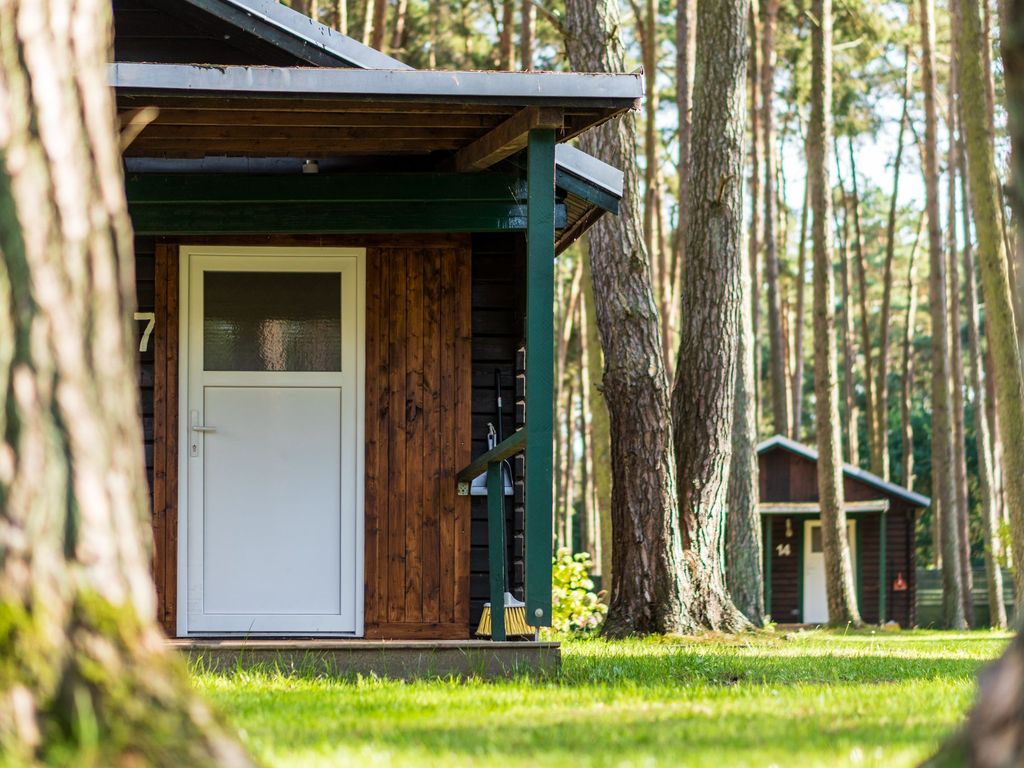 Blick auf die Bungalows