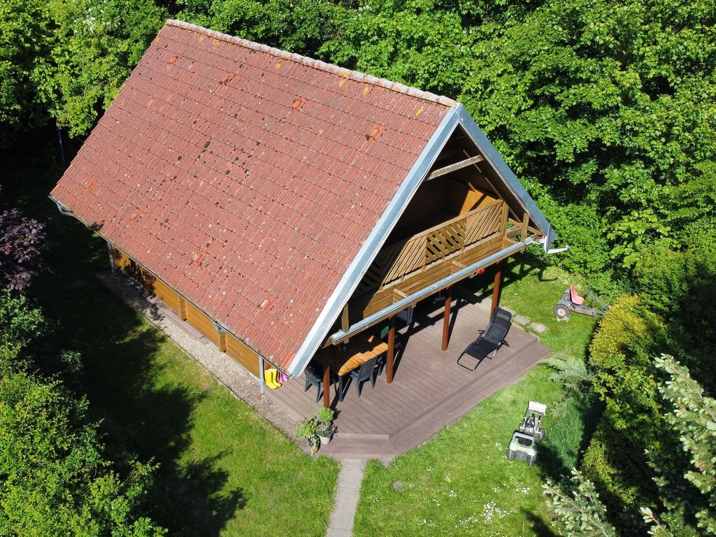 Der Ulmenhof von oben