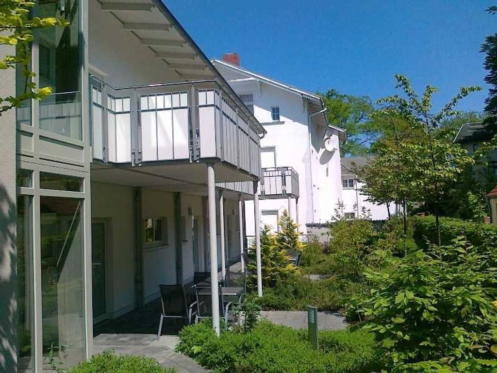 Ferienwohnung 7 Villa Jasmin Balkon auf der Rückseite