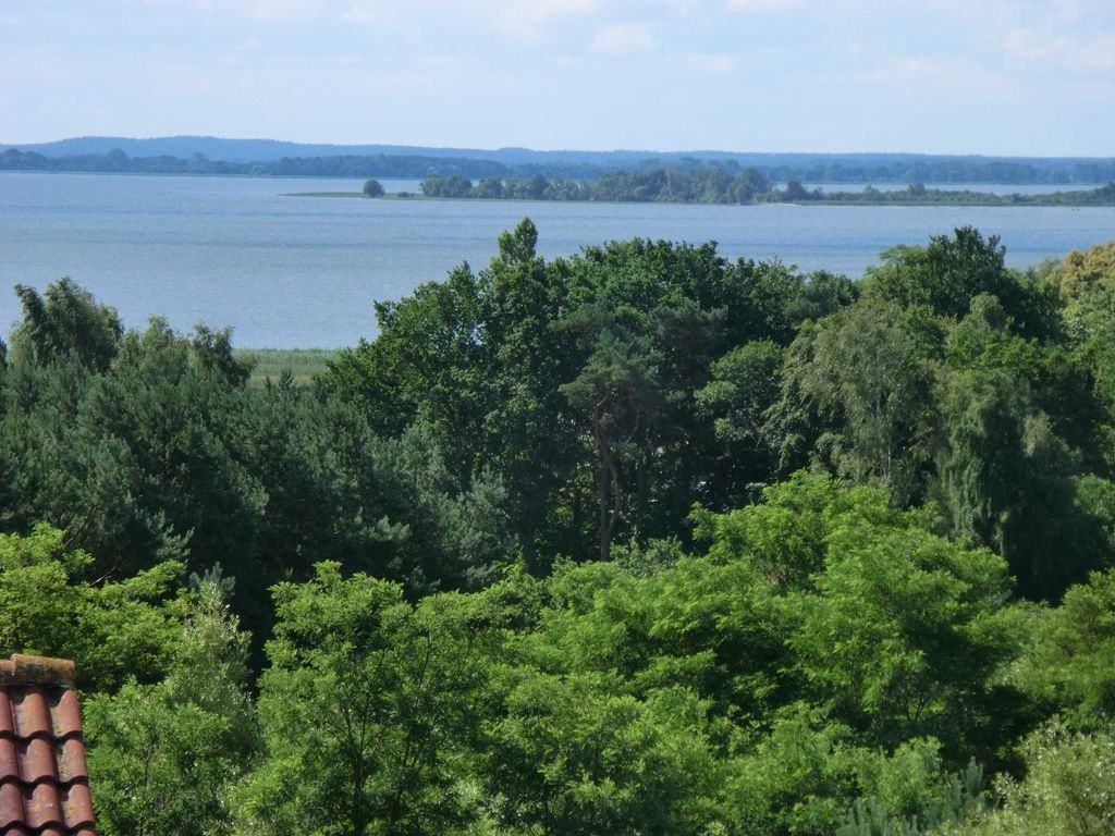 Der wunderschöne Blick auf das Achterwasser