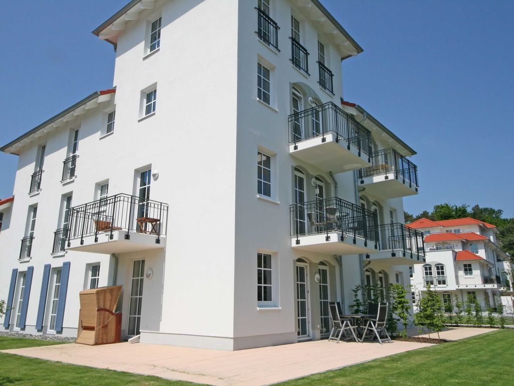 seitlicher Blick auf Haus Meeresblick/ Haus C