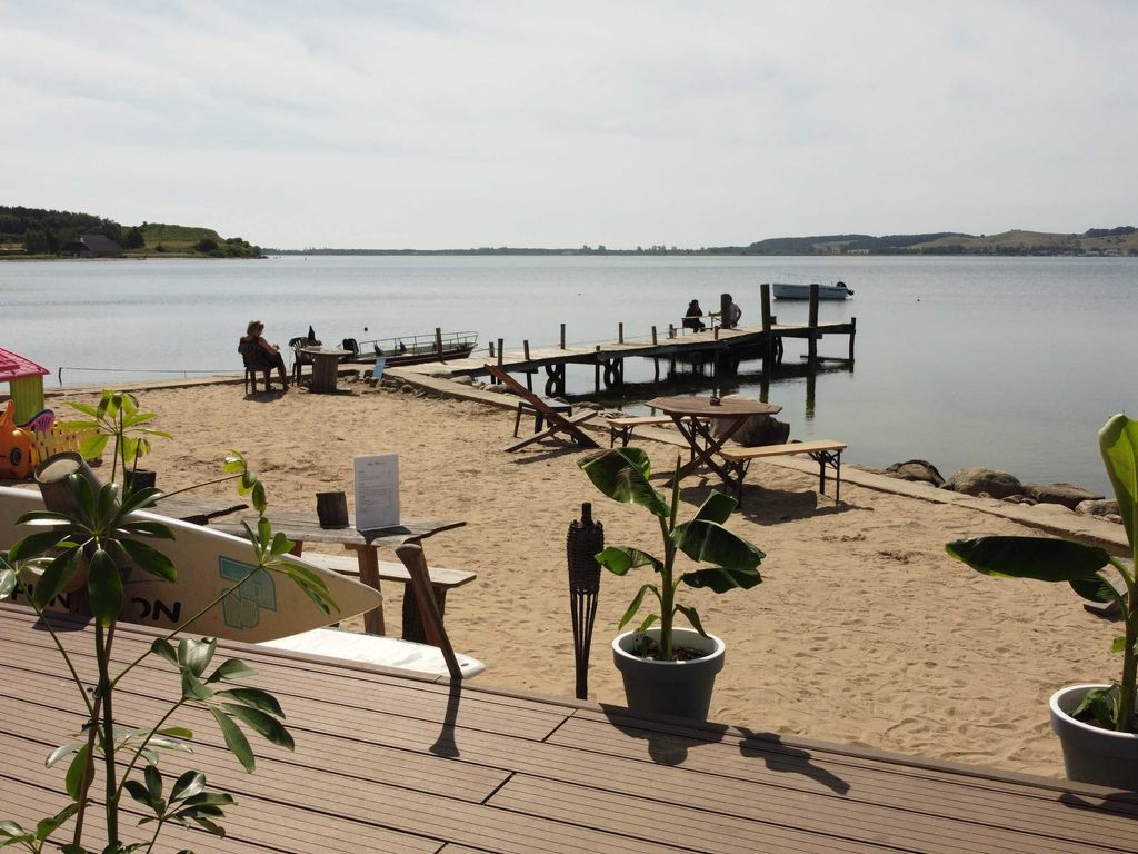 Panoramablick über den Bodden  maritime Aussicht