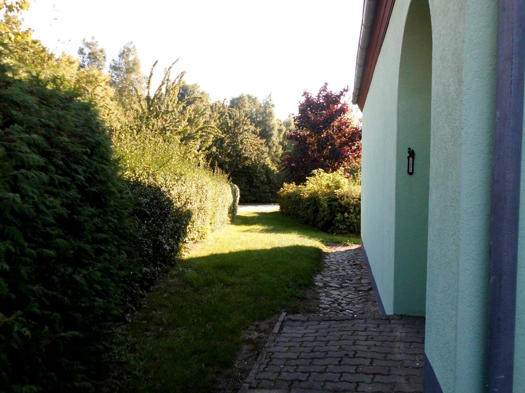 Einfahrt zur Ferienwohnung