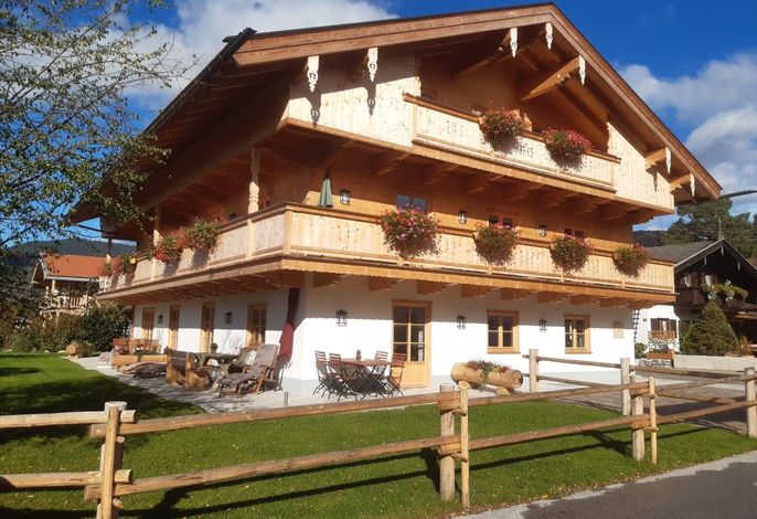 Ferienwohnung 2 Schuastanagei Terrasse