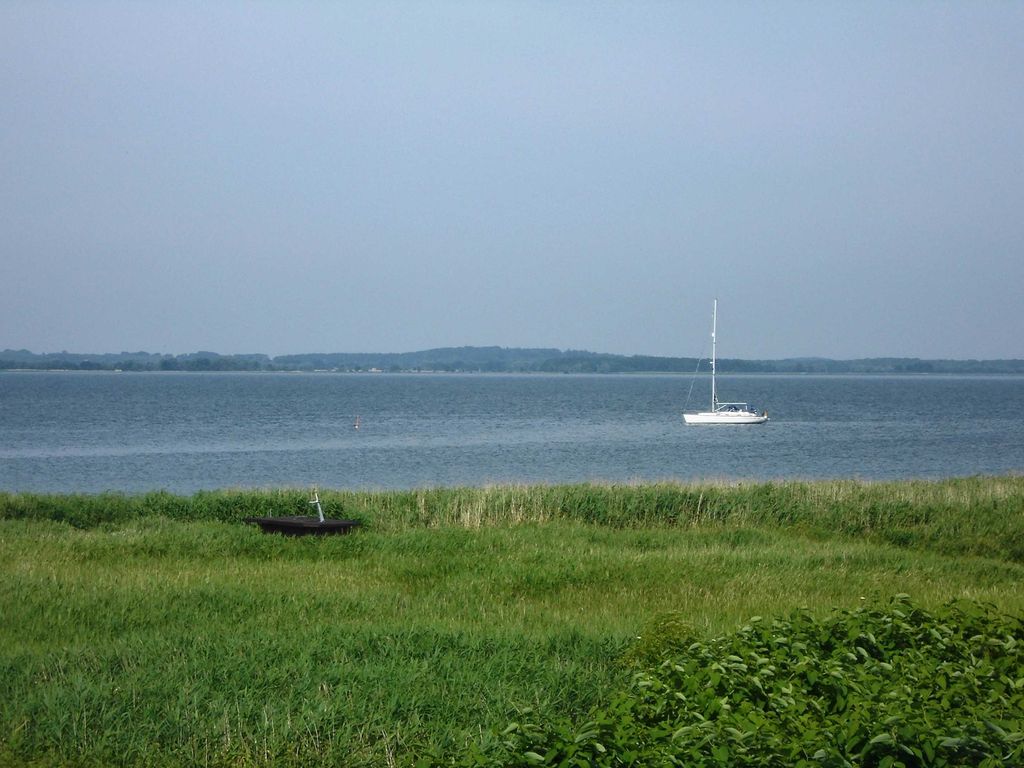 Ausblick in Richtung Achterwasser