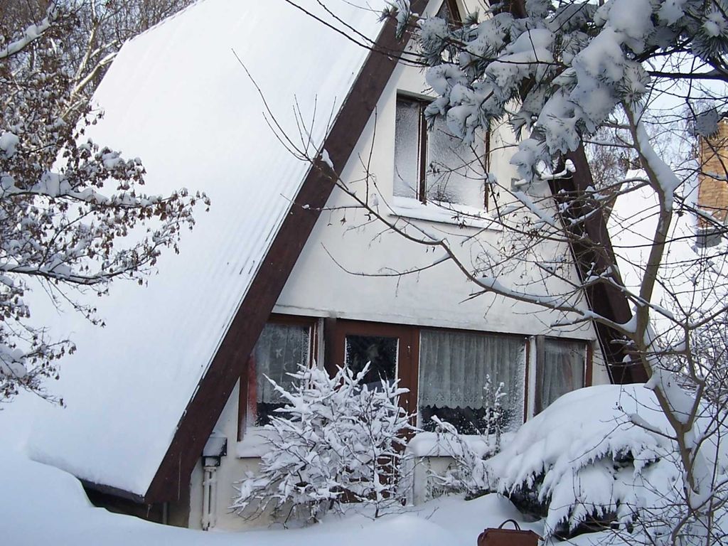Hausansicht Winter