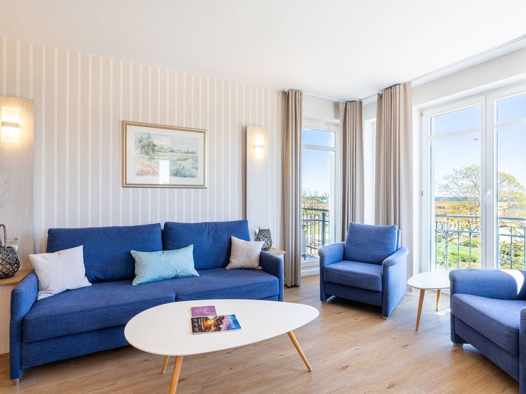SEETELHOTEL Ostseereseidenz Ahlbeck - 2-Raum-Fewo Meerseite