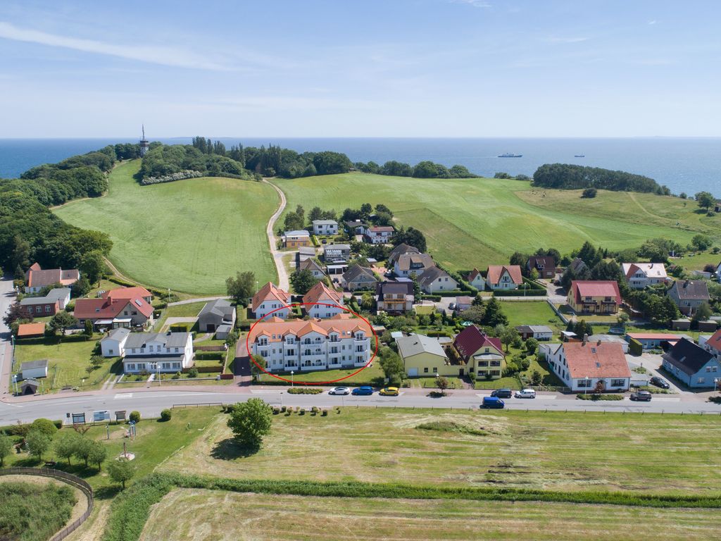 Haus Lotsenberg aus der Vogelperspektive