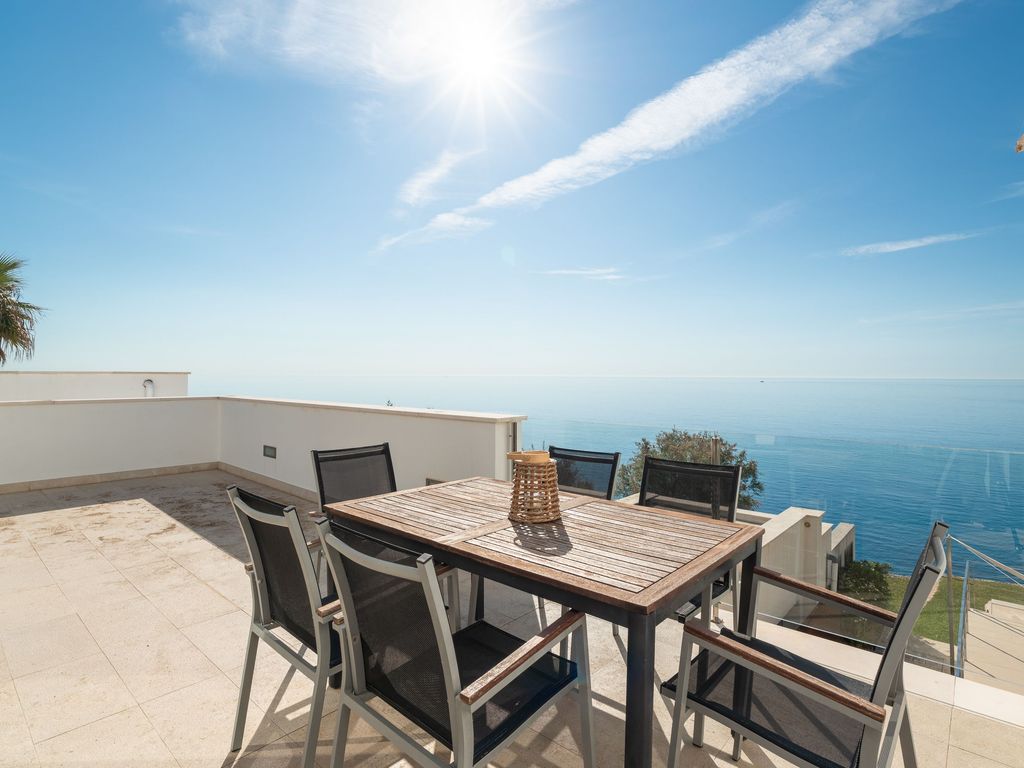Terrasse und Meerblick