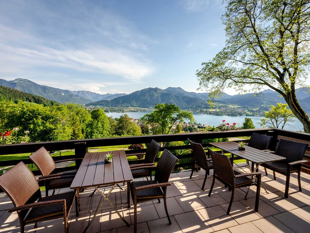 Hotel Der Westerhof Tegernsee - Frühstücksterrasse