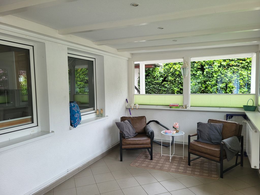 Sitzplatz im Wintergarten