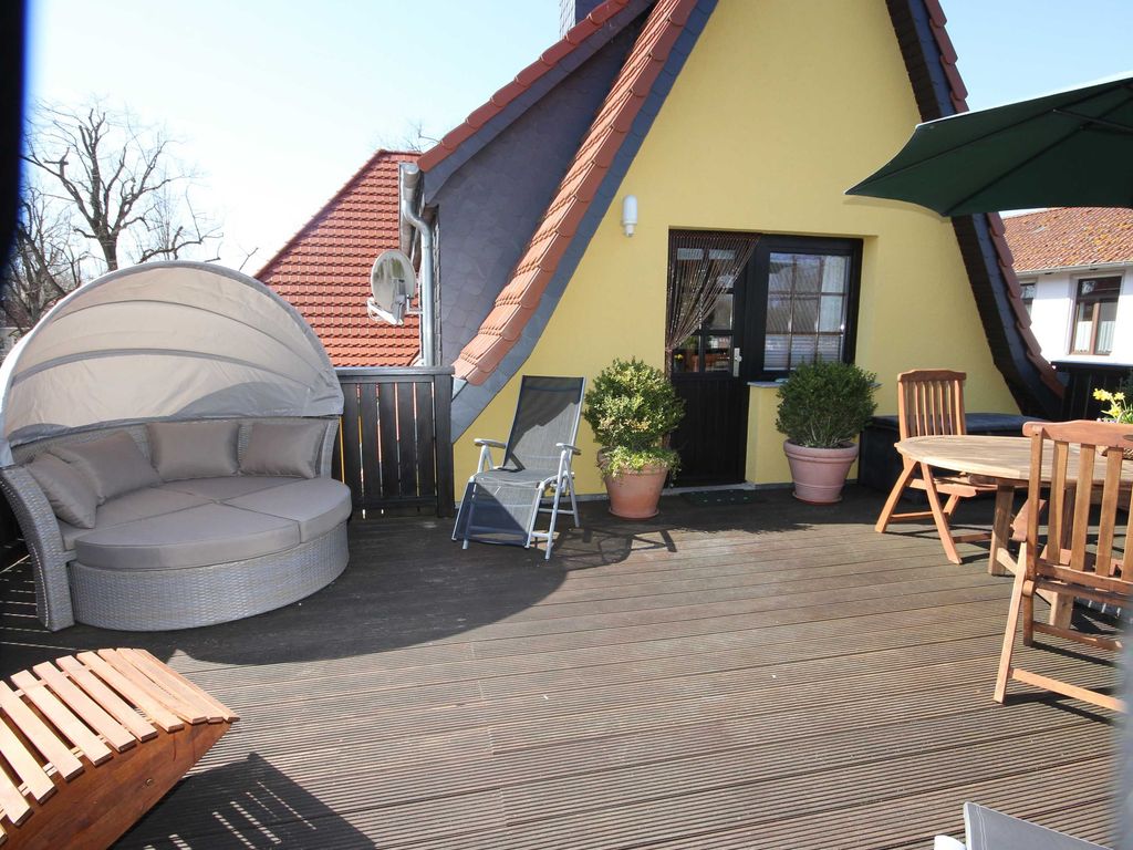 Ferienwohnung mit Dachterrasse