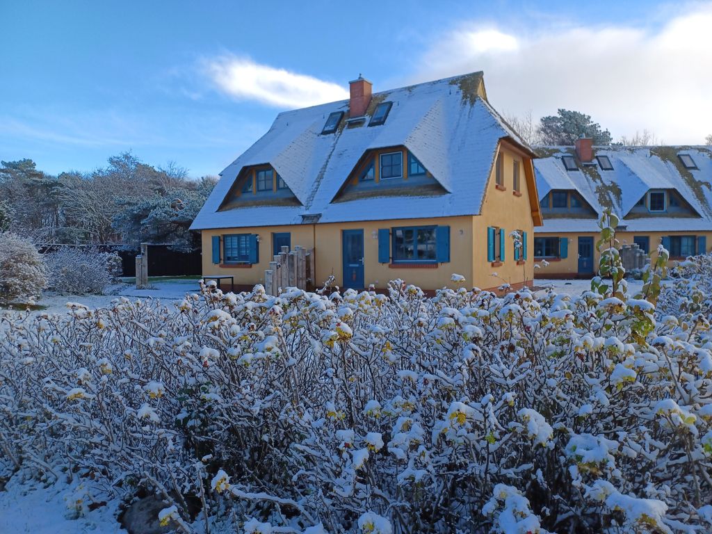 Winter an der Ostsee Blick zur FW Flügge
