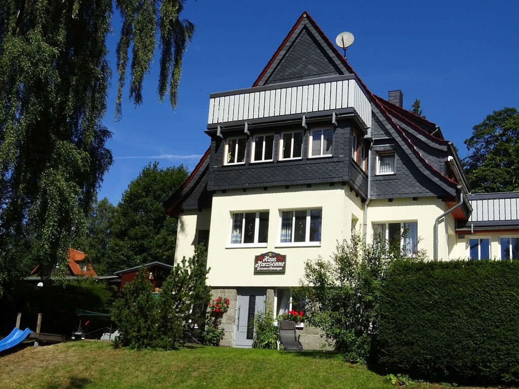 Haus Harzsonne - Außenansicht zur Gartenseite