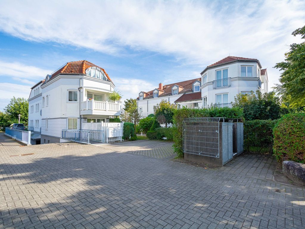 Die Außenansicht des Urlaubsdomizils Am Stadtwald