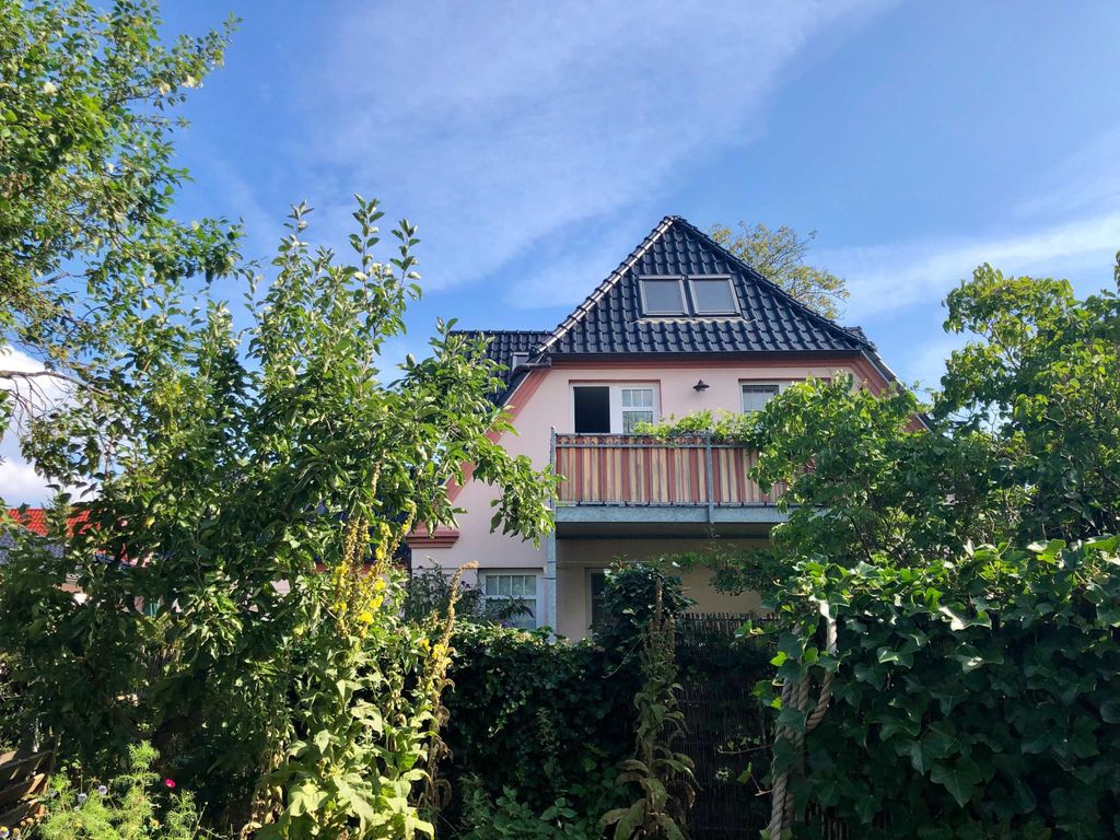 Ferienwohnung Sonnensuite - Blick zum Balkon