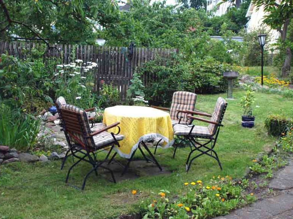 Terrasse im Garten