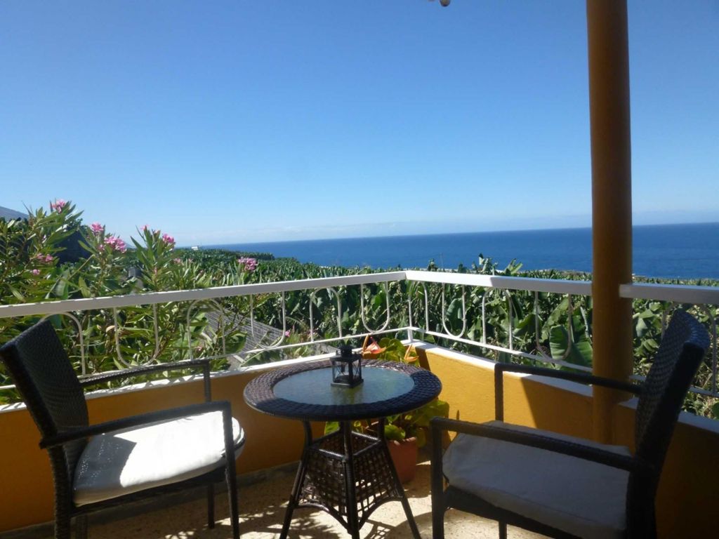 Blick vom Balkon