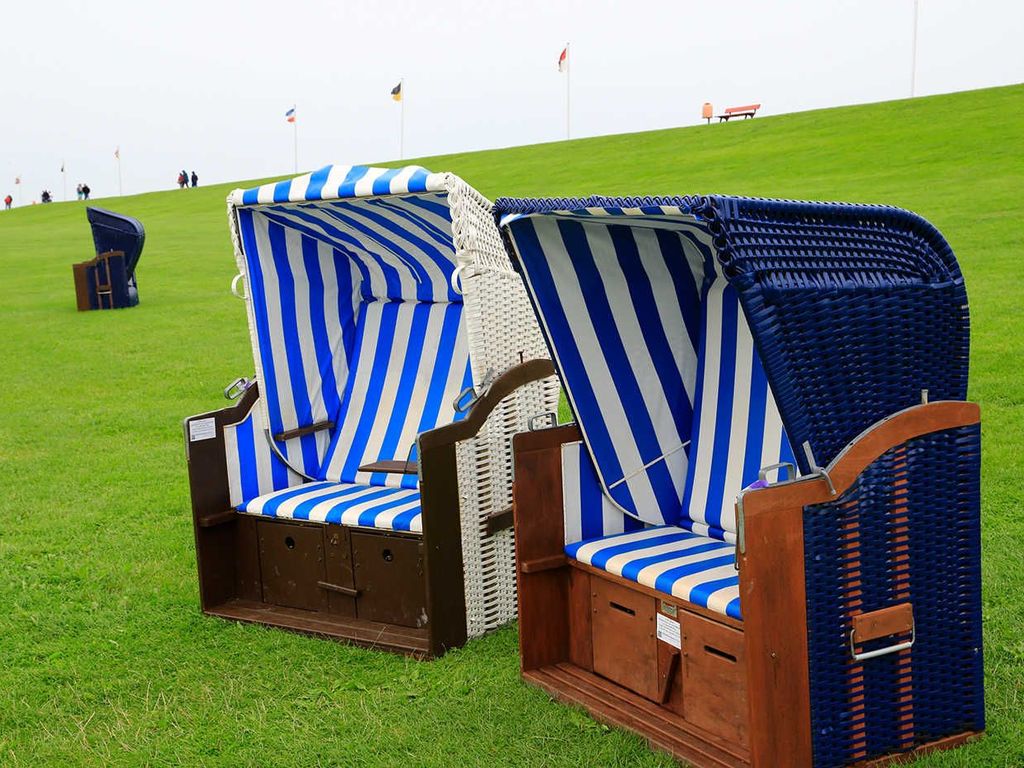 Strandkörbe Friedrichskoog-Spitze