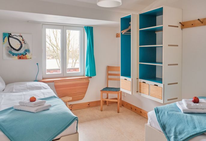 Zweibettzimmer 4 - türkis