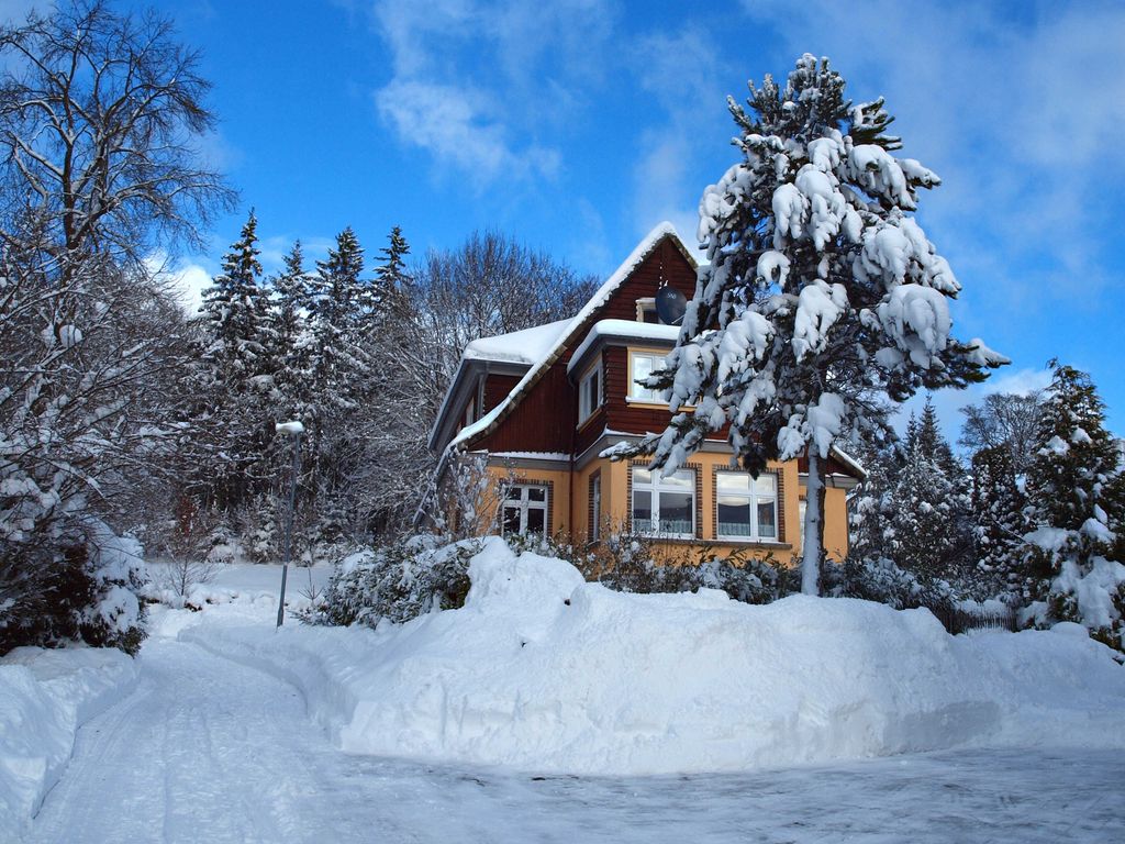 Ferienwohnung Belvidere im winterlich verschneiten Elend