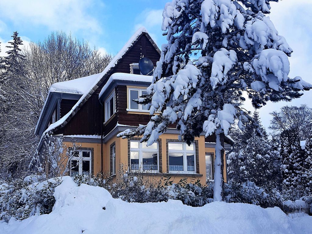 Ferienwohnung Belvidere im winterlich verschneiten Elend