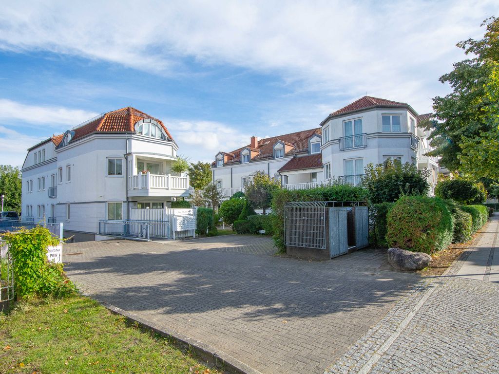 Die Außenansicht des Urlaubsdomizils Am Stadtwald