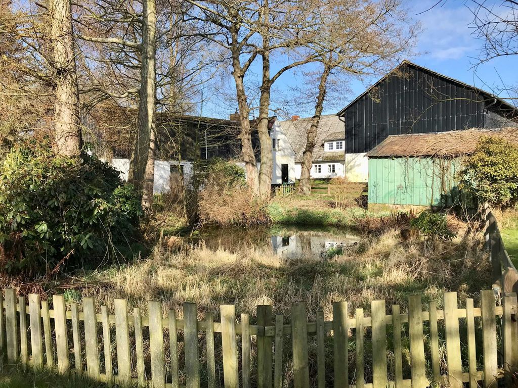 Teich im Garten