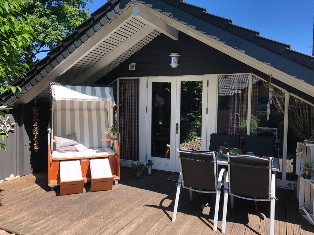 Gemütliche Terrasse zum Entspannen.