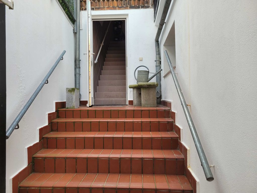 Langenstraße - Zugang vom Hinterhof zur Fewo 3 & 4