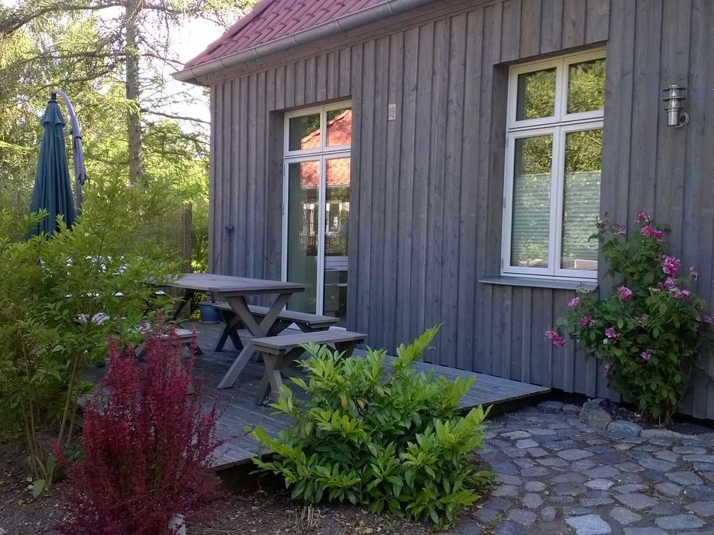 Sitzecke am Haus
