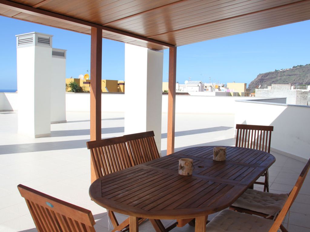 300m² große Dachterrasse