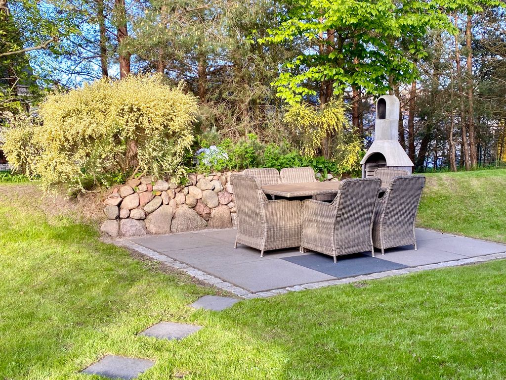 Ferienhaus Lotsenstieg 6 Grillterrasse
