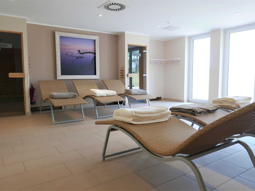 Sauna und Ruheraum im Haus Meeresblick
