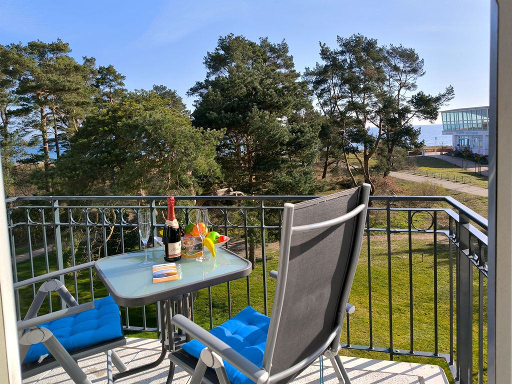 Meerblick vom Balkon