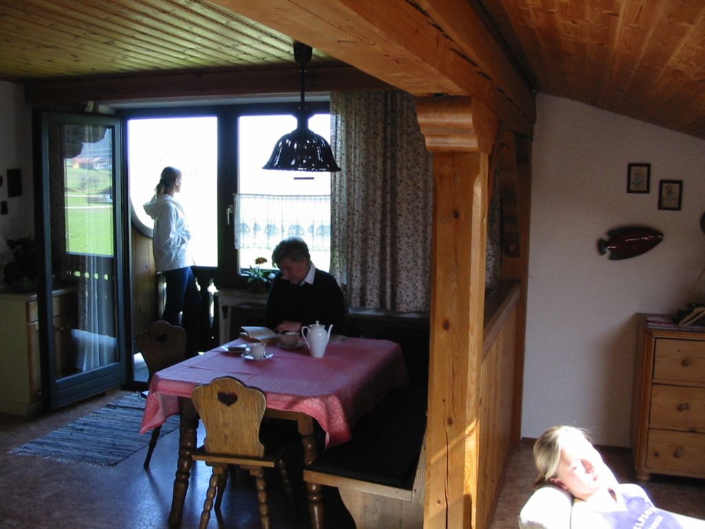 Essecke mit Balkon