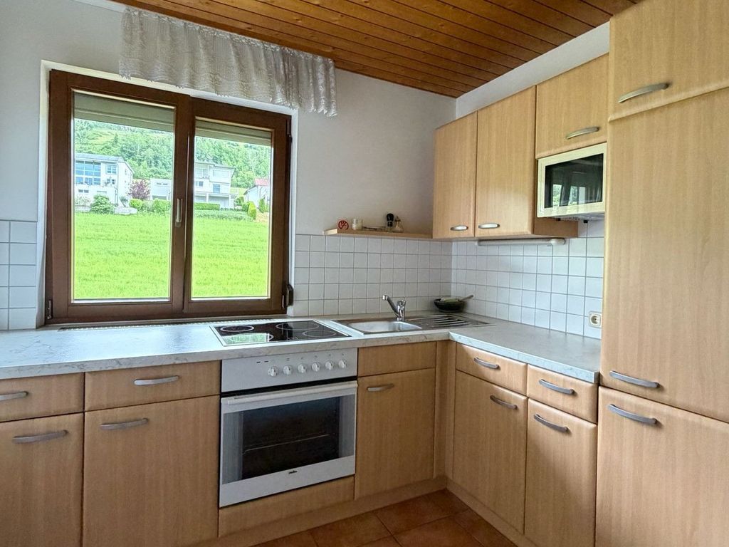 Küche in Ferienwohnung