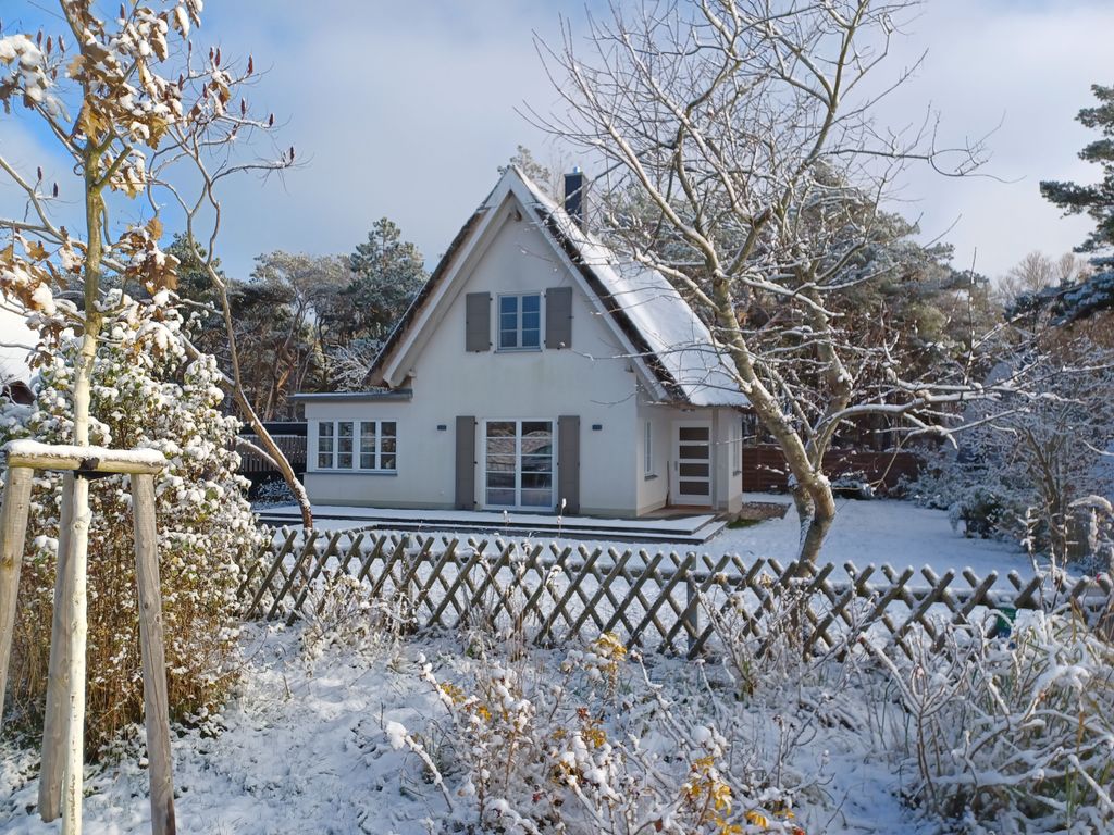 Strandhaus 15 im Winter