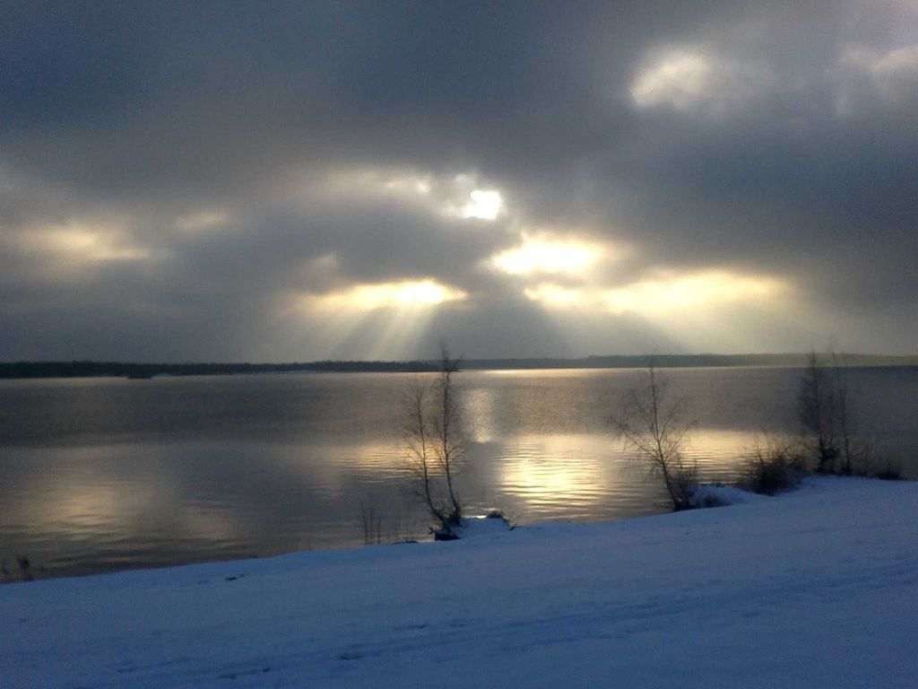 Idyllische Winterlandschaft