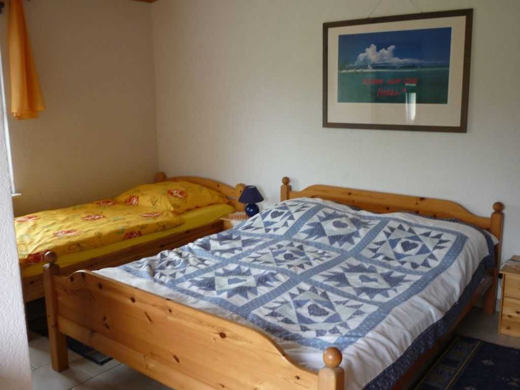 Doppelbett und Einzelbett