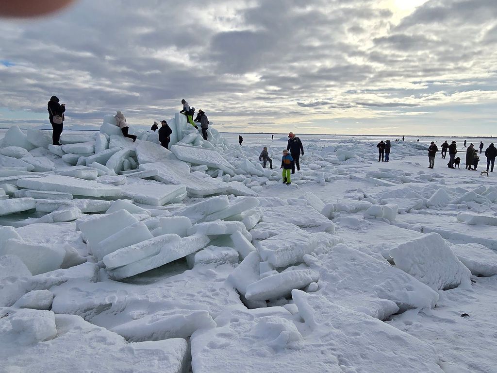 Eis auf der Ostsee