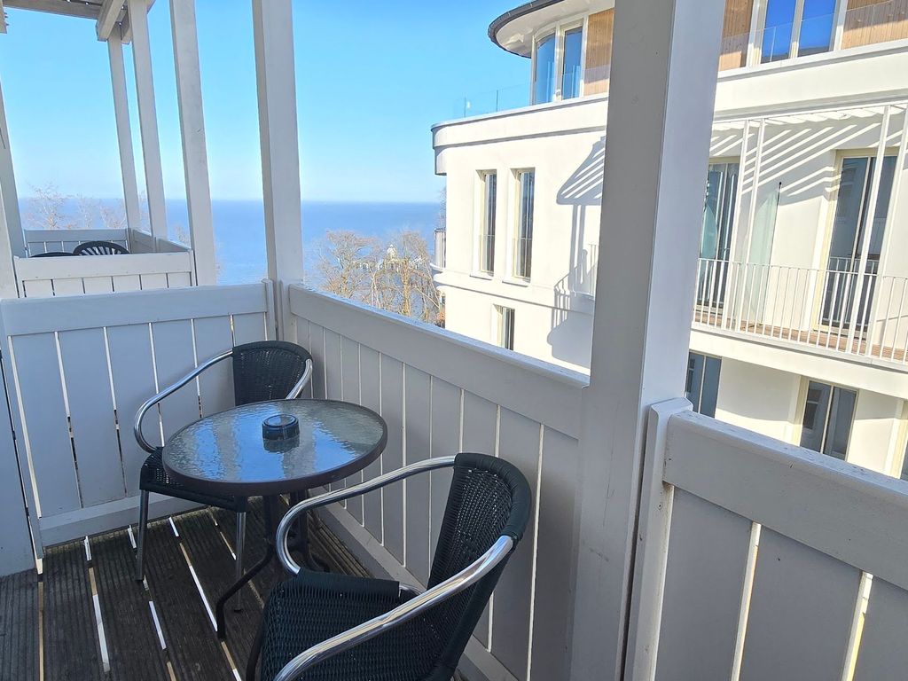Balkon mit Ostseeblick
