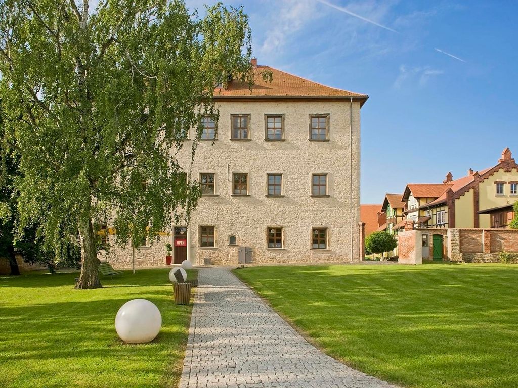 Eingang Hotel Resort Schloss Auerstedt