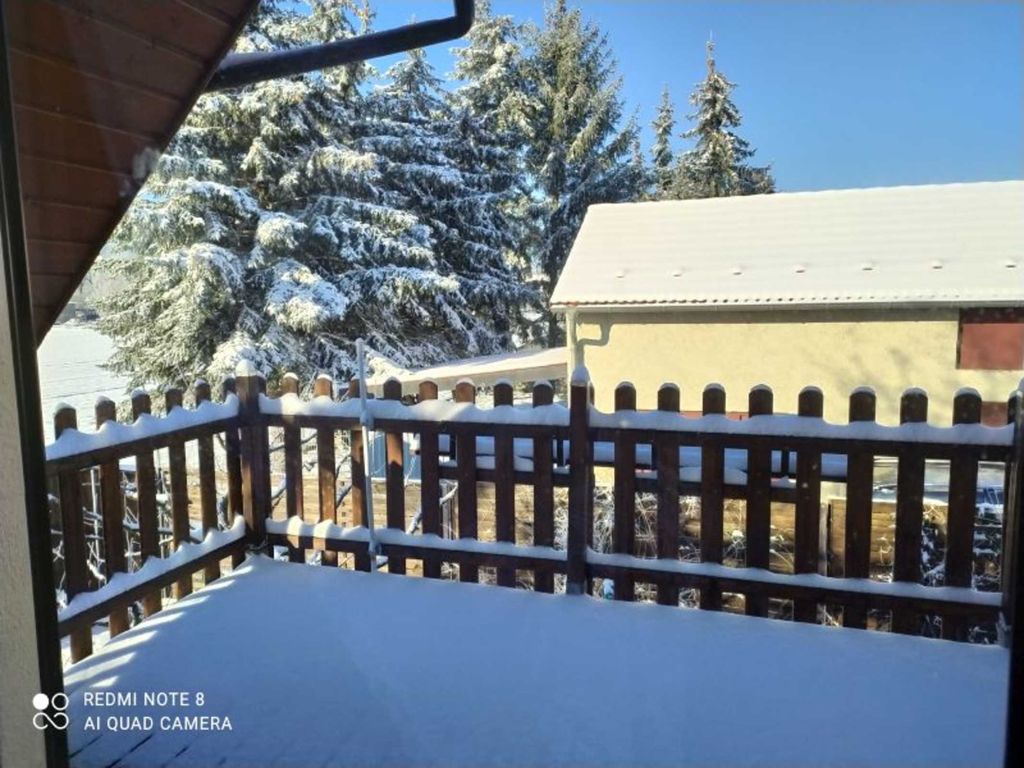 Terrasse im Winter