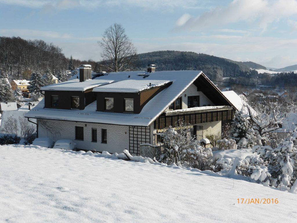 Haus Kunze im Winter