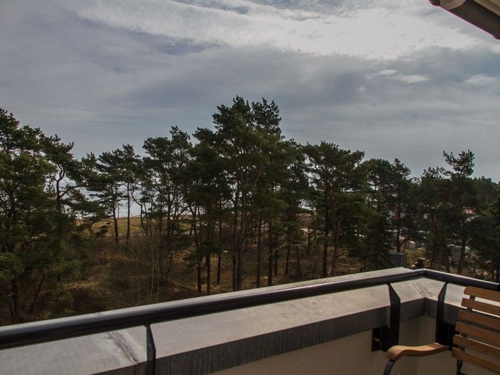 Blick vom Balkon
