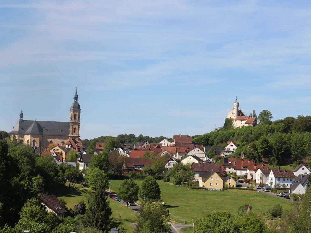 Blick vom Balkon