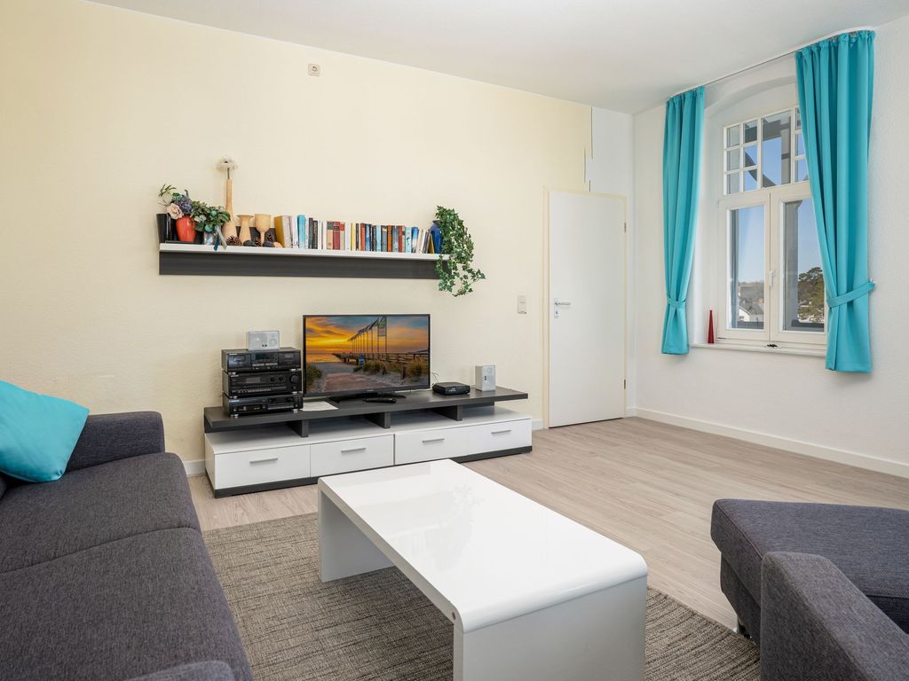 Wohnbereich Ferienwohnung 10 Haus Metropol im Ostseebad Binz