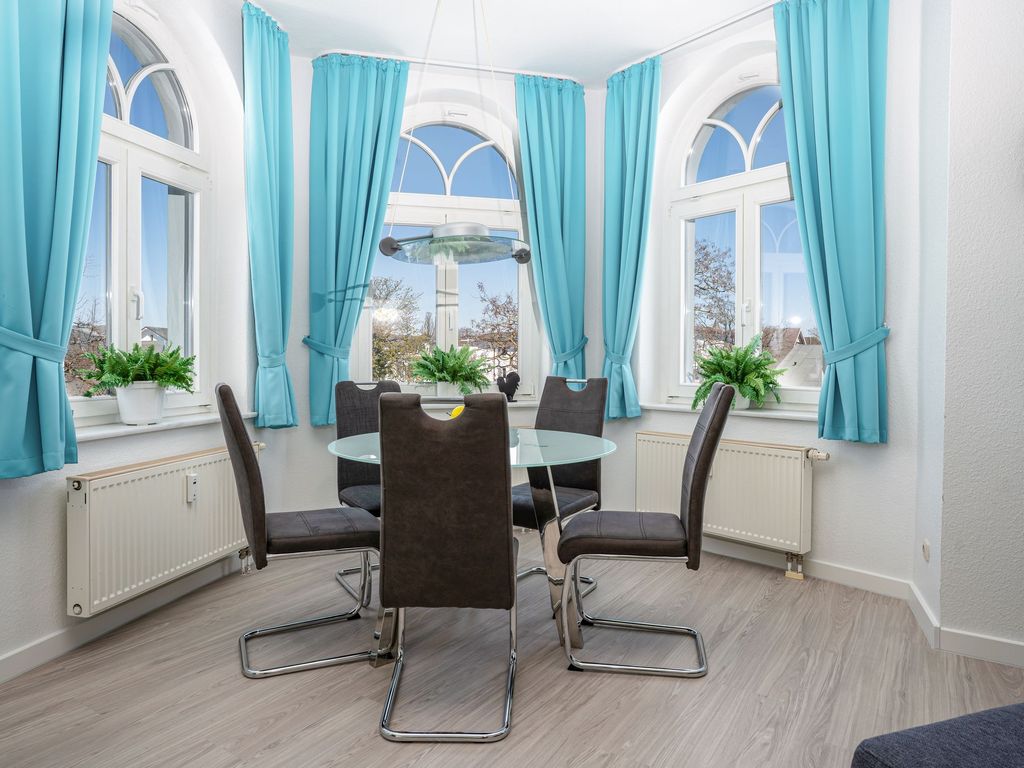 Wohnbereich Ferienwohnung 10 Haus Metropol im Ostseebad Binz