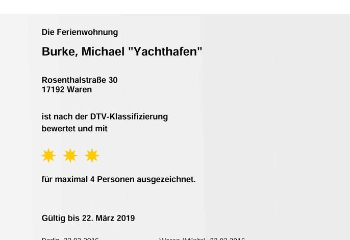 Ferienwohnung Yachthafen